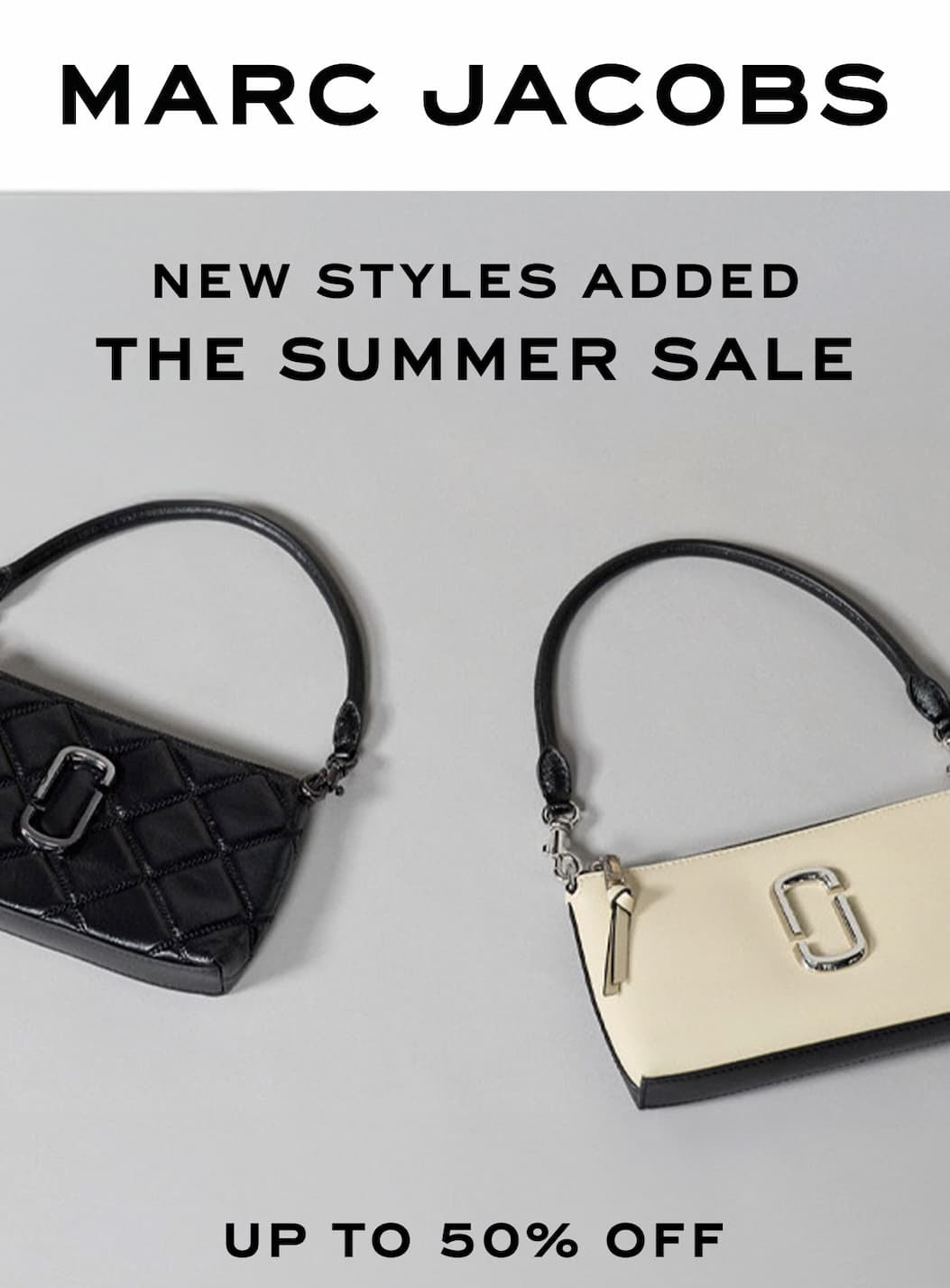 【Marc Jacobs】Summer Sale 夏季限時特惠！熱銷包款、皮夾、服飾低至 5 折起