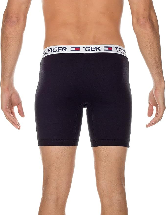 Tommy Hilfiger 男士純棉四件組四角褲 - 美國直購