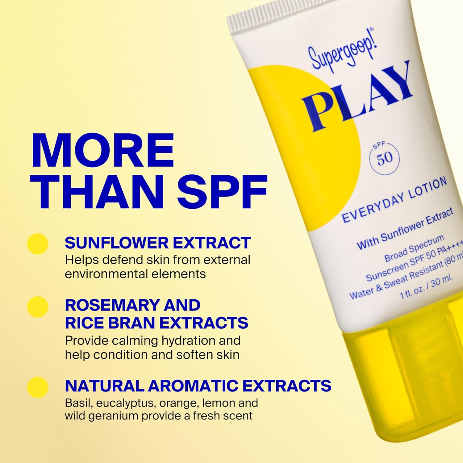 Supergoop! PLAY 日常防曬乳 SPF 50