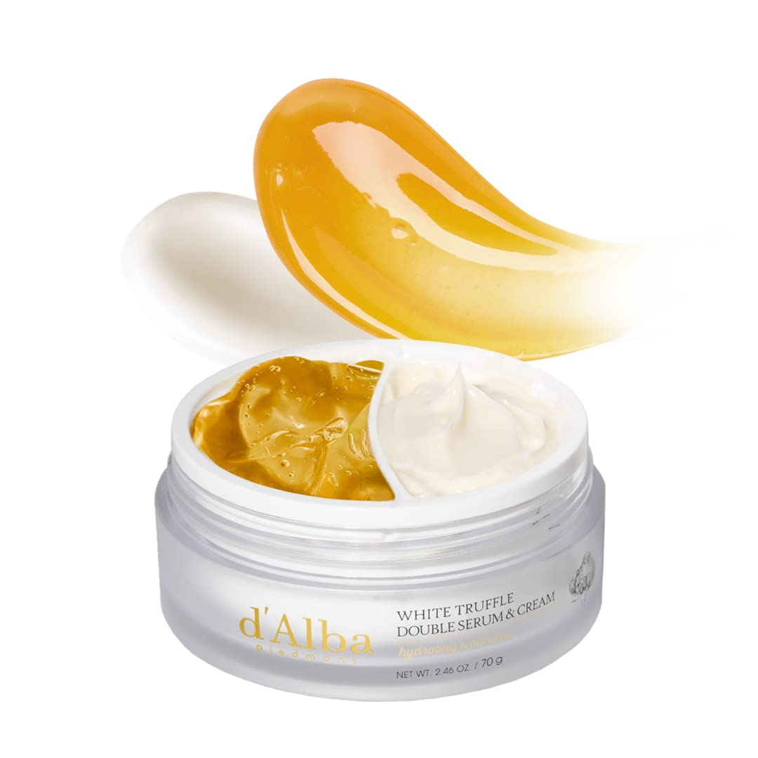 d'alba 皮埃蒙特白松露多效合一潤膚膏+雙效精華霜