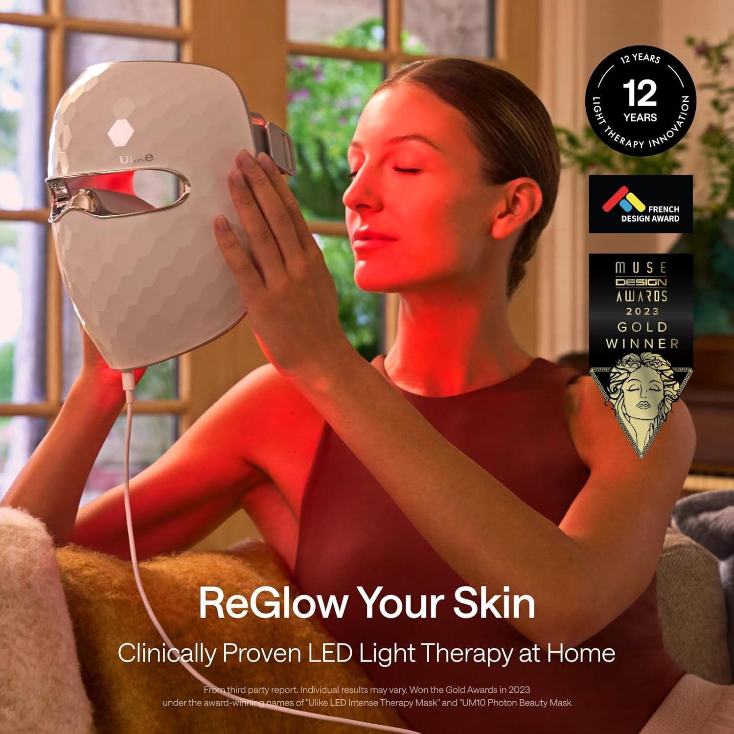 Ulike ReGlow LED 美容面罩 $100 OFF 特價組