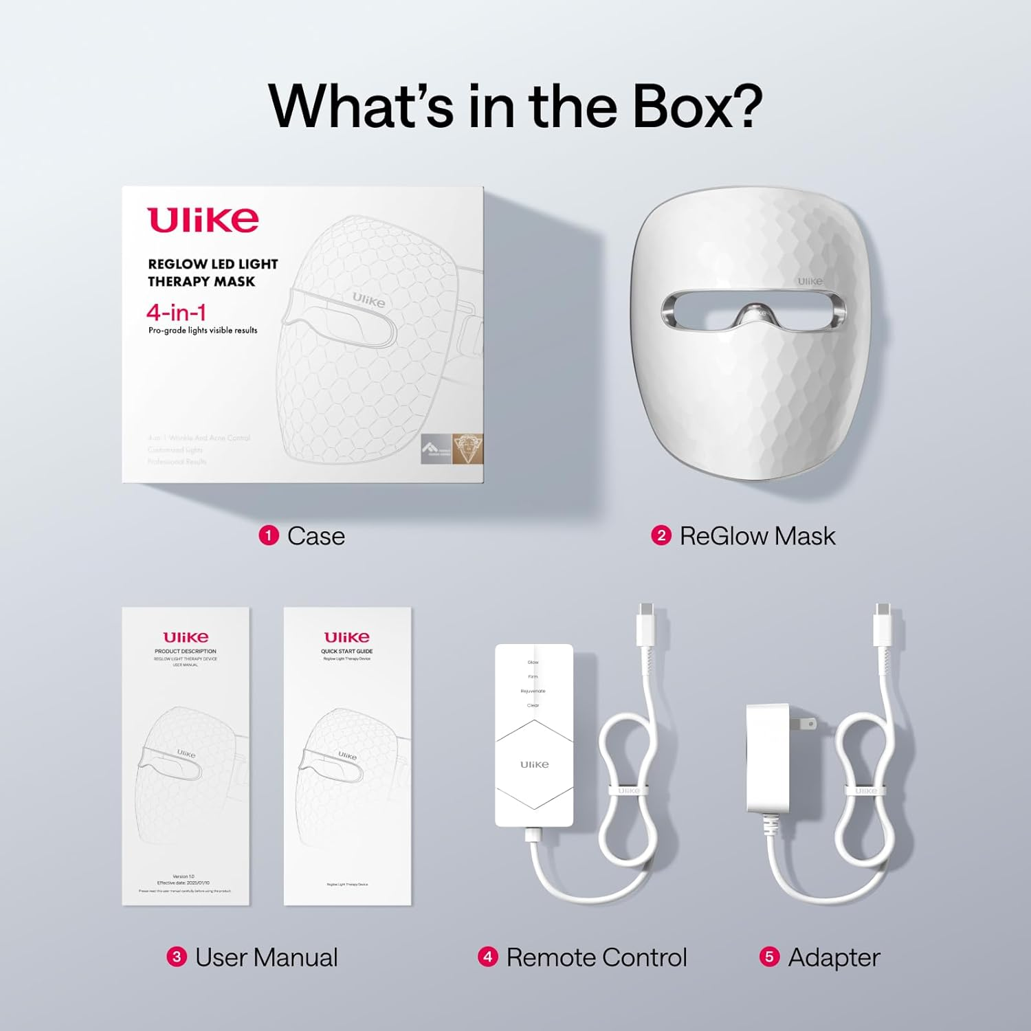 Ulike ReGlow LED 美容面罩 $100 OFF 特價組