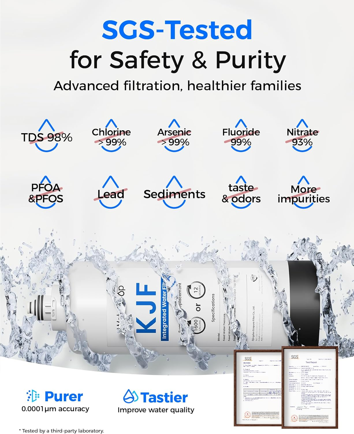 Waterdrop 沃特德 KJ600 廚下型 RO 逆滲透瞬熱淨水器 (600 GPD)