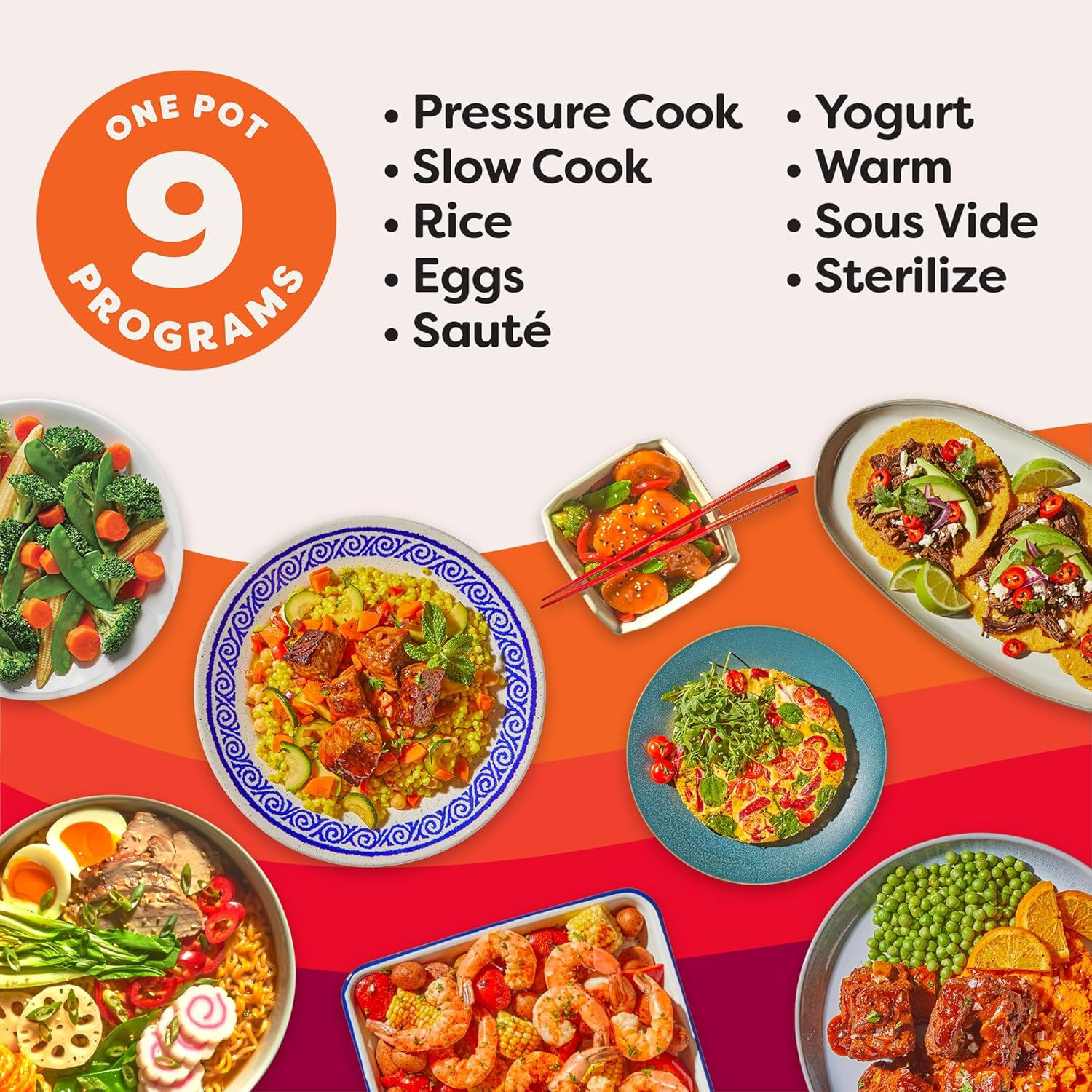 Instant Pot Duo Plus 9合1多功能電壓力鍋 (6誇脫/1000W) - 不鏽鋼