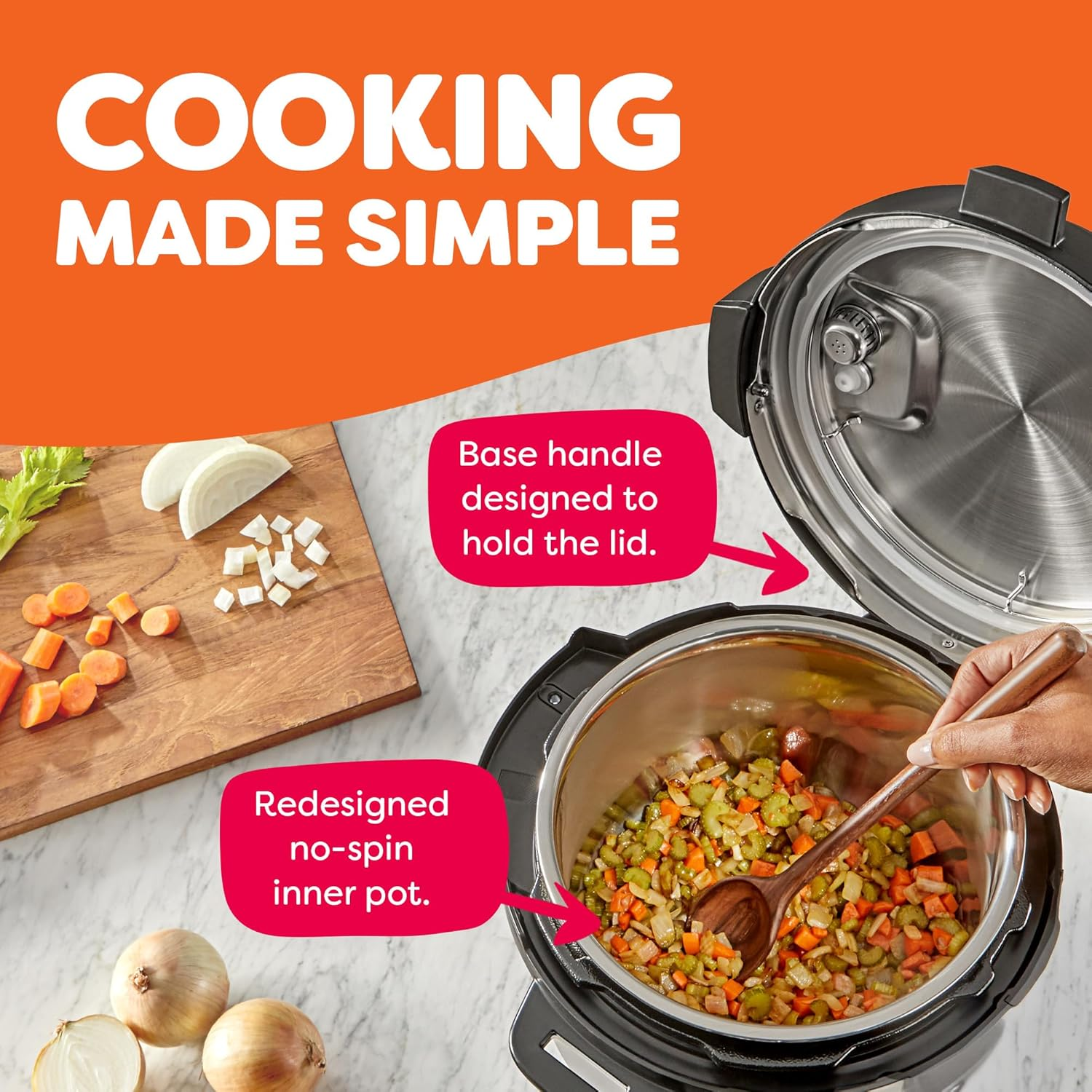 Instant Pot Duo Plus 9合1多功能電壓力鍋 (6誇脫/1000W) - 不鏽鋼