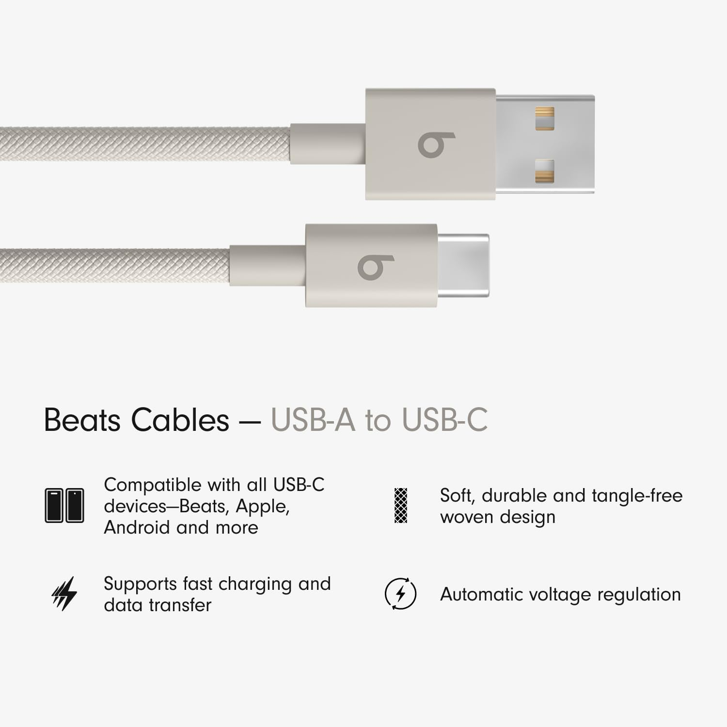Surge Stone USB-A 轉 USB-C 耐用編織快充線 (1.5米/5英尺) | 支援多裝置 激省74% 亞馬遜限定特價
