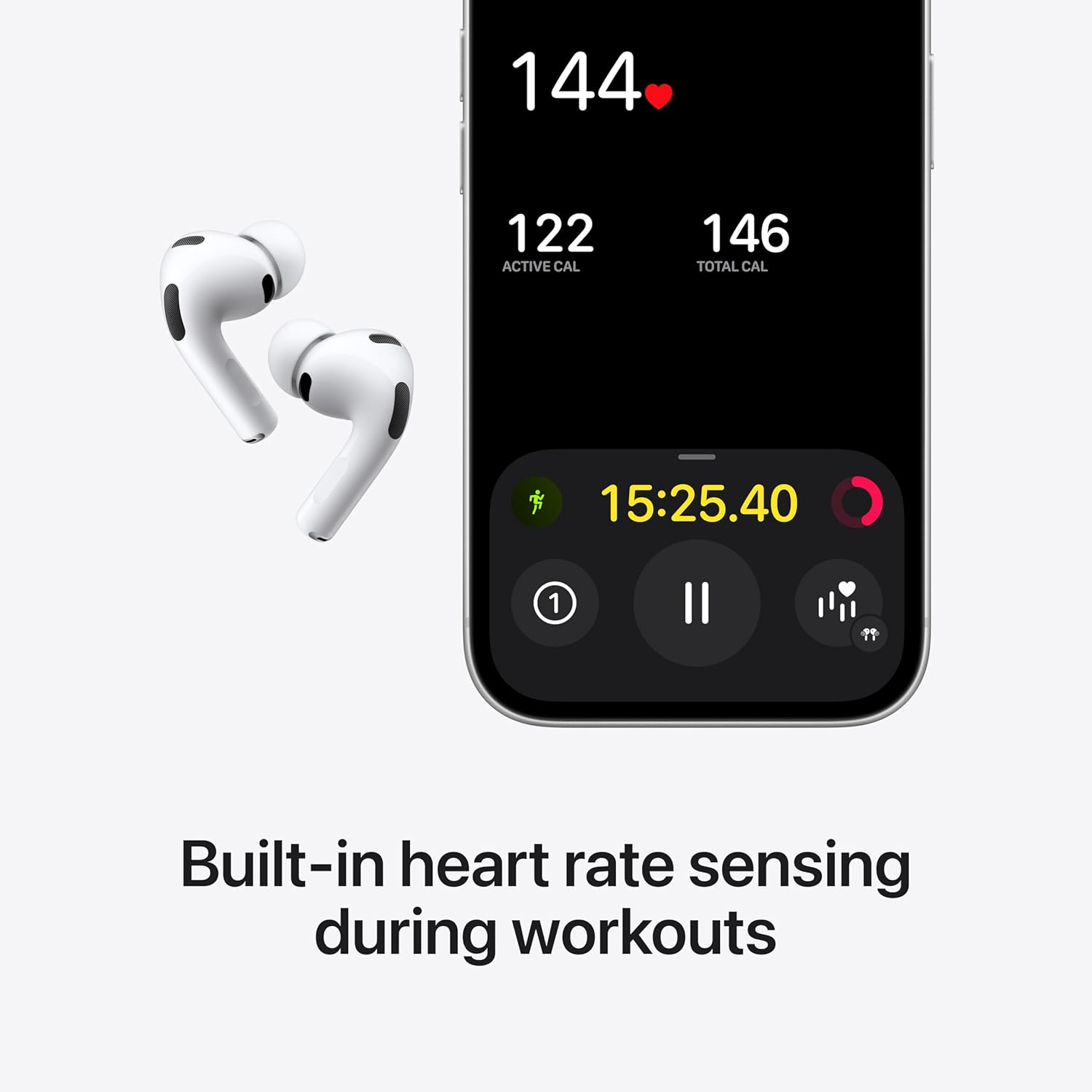 Apple AirPods Pro 3 無線藍牙耳機 | 主動降噪/即時翻譯/心率感應 28%Off 亞馬遜限定特價