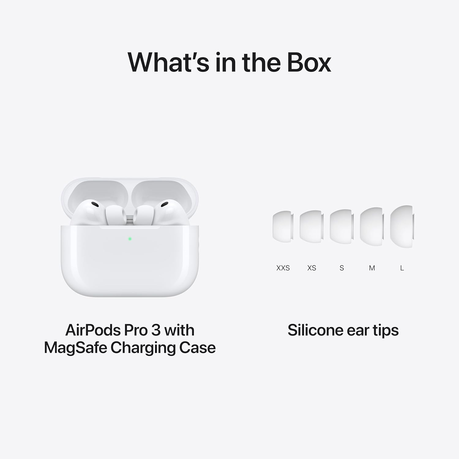 Apple AirPods Pro 3 無線藍牙耳機 | 主動降噪/即時翻譯/心率感應 28%Off 亞馬遜限定特價