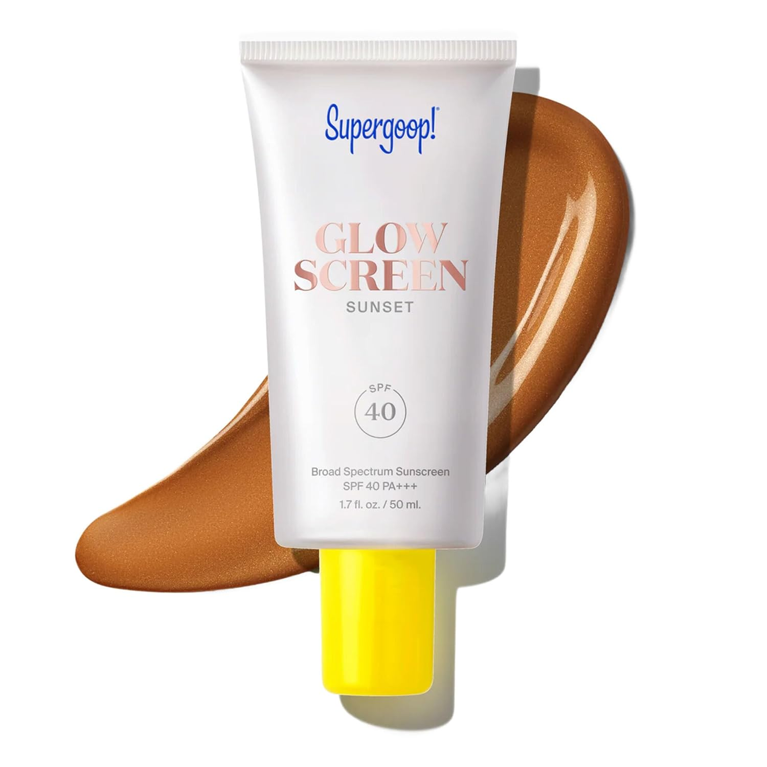 Supergoop! 發光防曬隔離霜 (隨身隨行版 20ml) | 玻尿酸保濕/提亮潤色 20%Off 亞馬遜限定特價