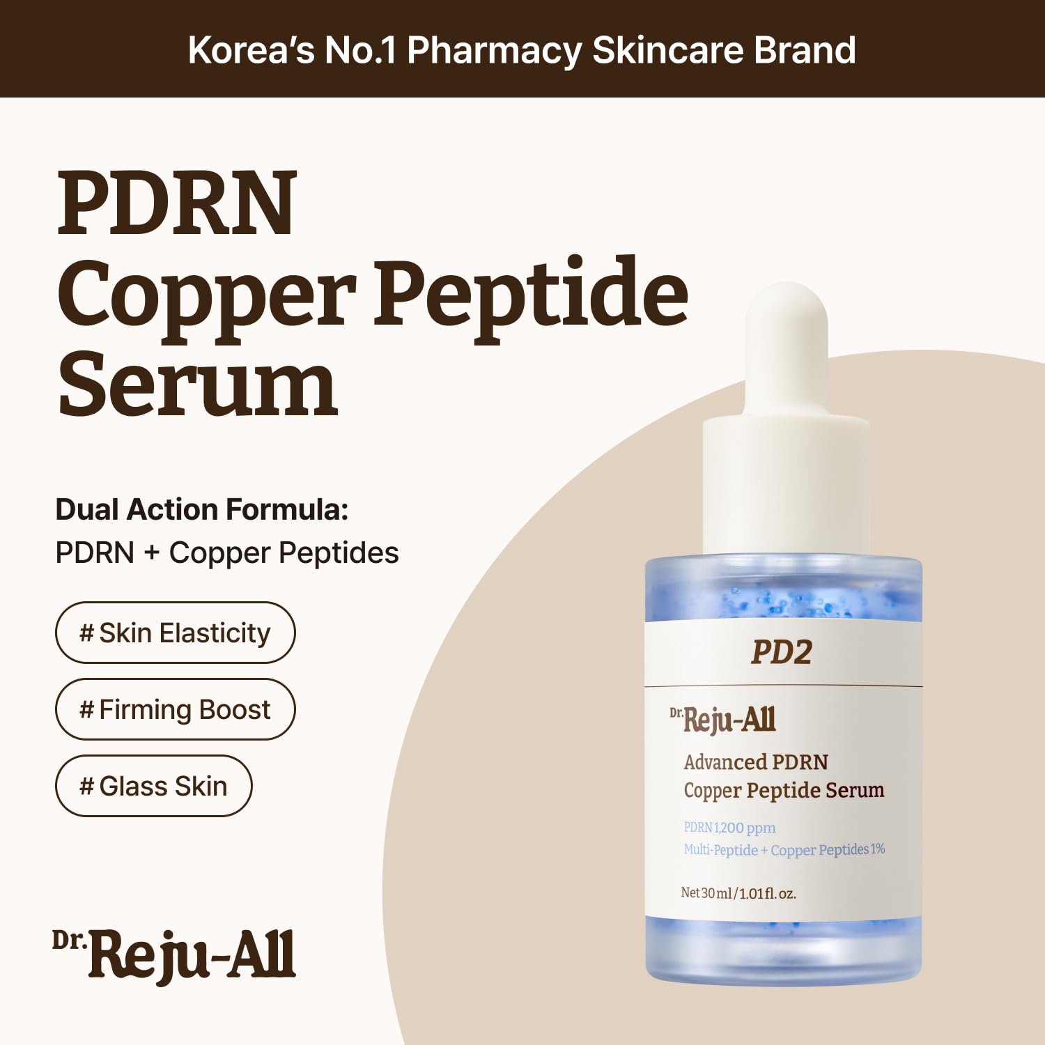 Dr.Reju-All 藍銅胜肽密集緊緻煥活精華 (30ml / 1.01 Fl Oz)