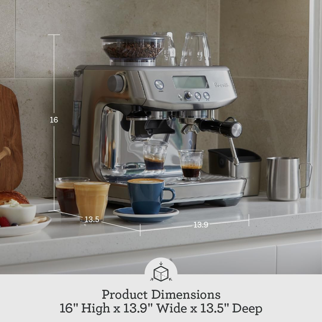 Breville Barista Pro 專業級半自動義式咖啡機 BES878BSS (不鏽鋼)