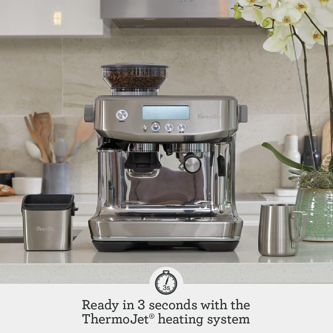 Breville Barista Pro 專業級半自動義式咖啡機 BES878BSS (不鏽鋼)