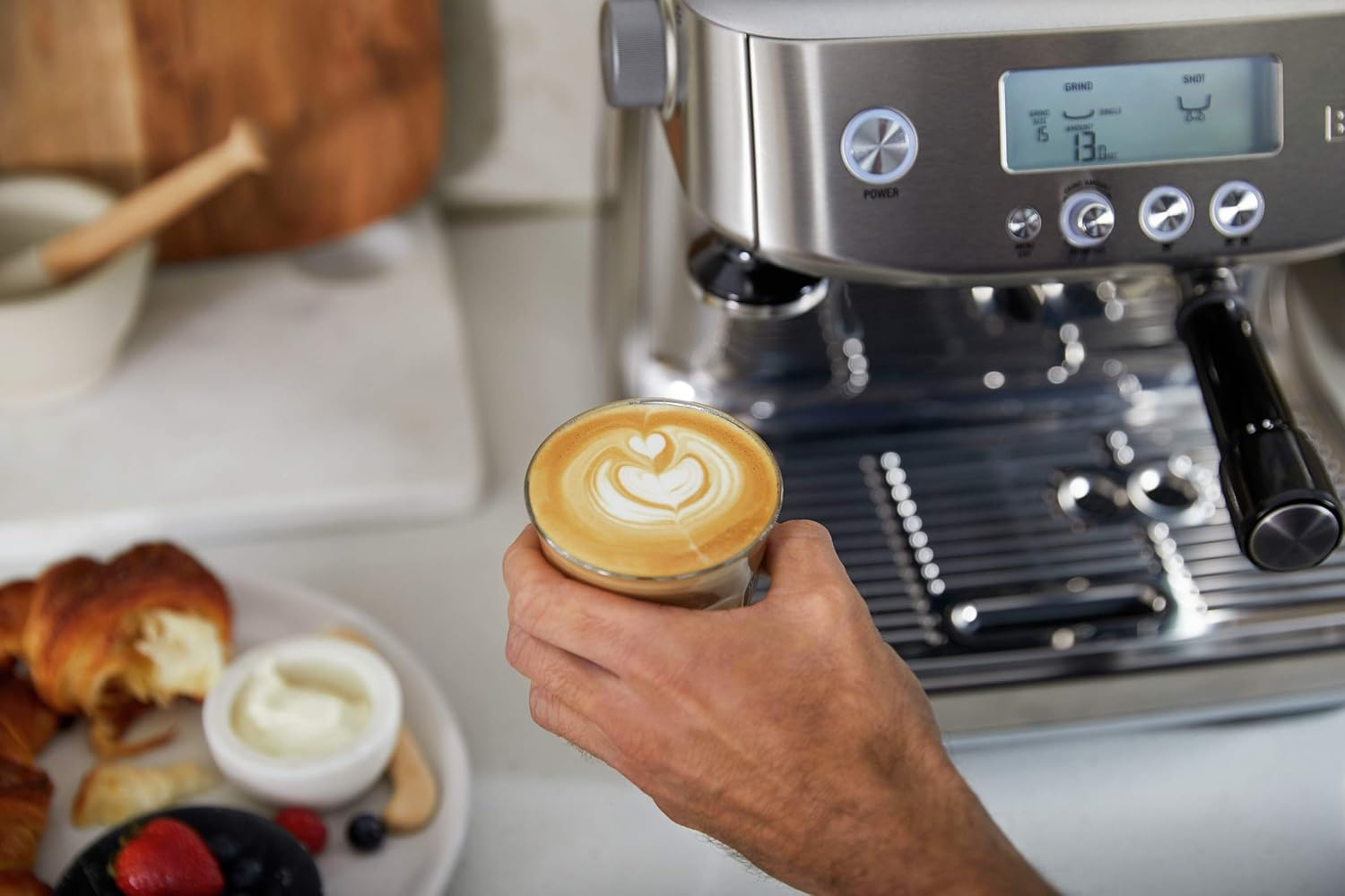 Breville Barista Pro 專業級半自動義式咖啡機 BES878BSS (不鏽鋼)
