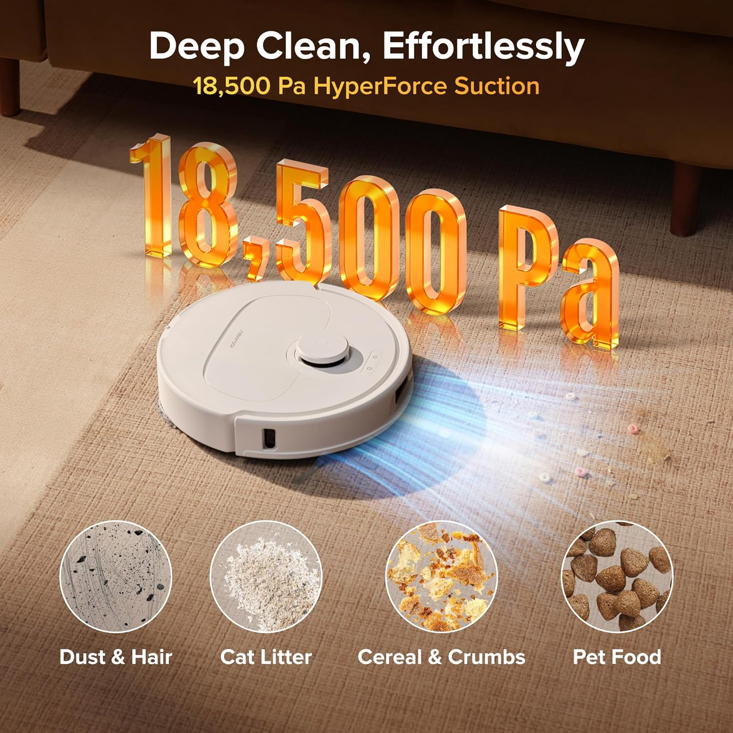 Roborock 石頭科技 Qrevo S Pro 掃拖一體機器人 (自清潔/75℃熱水洗/白色)
