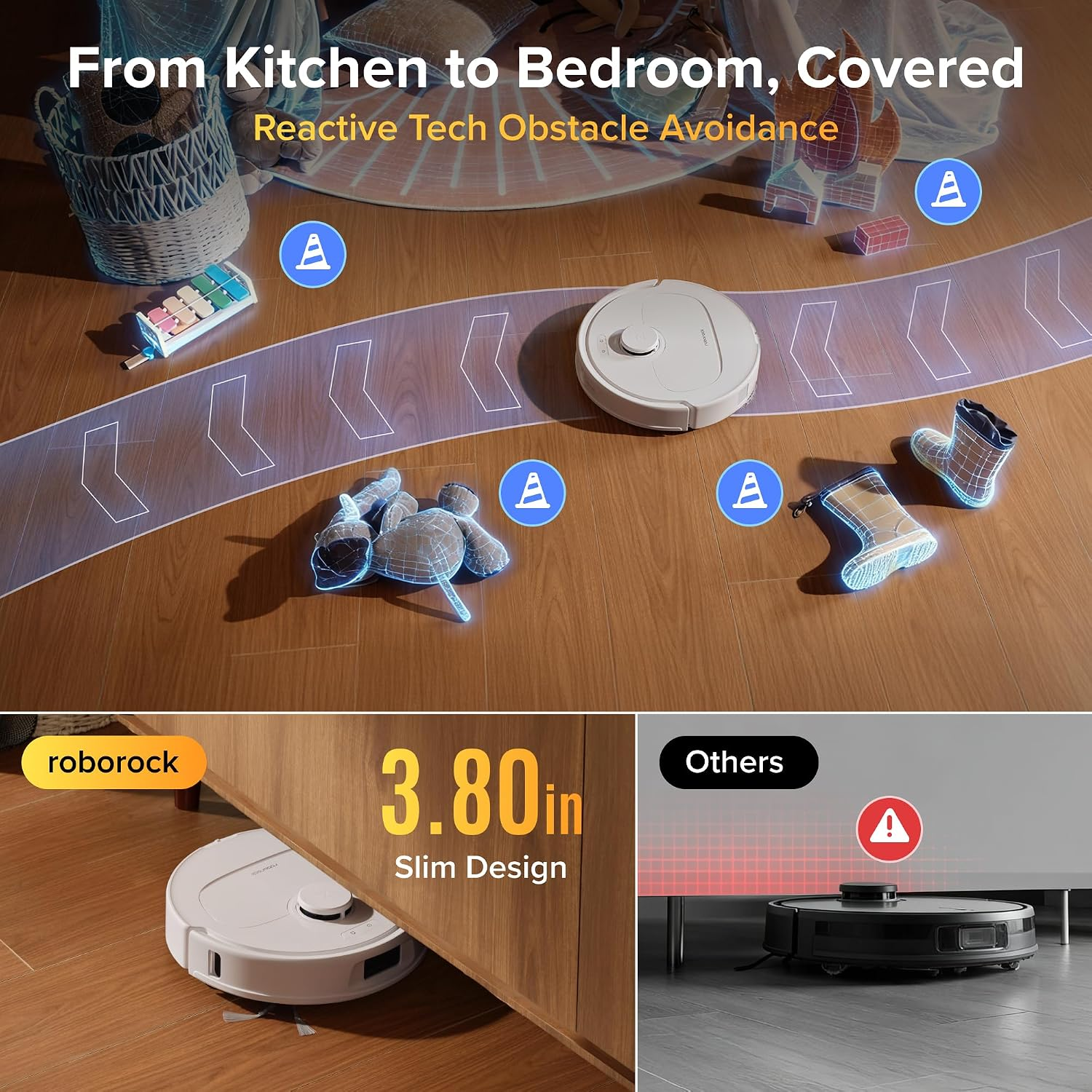 Roborock 石頭科技 Qrevo S Pro 掃拖一體機器人 (自清潔/75℃熱水洗/白色)