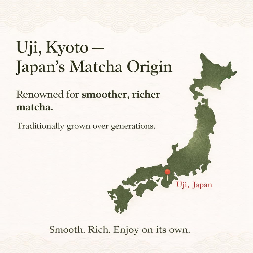 Florvay 日本儀式級有機認證抹茶粉（3盎司罐裝/口感滑順低苦味）