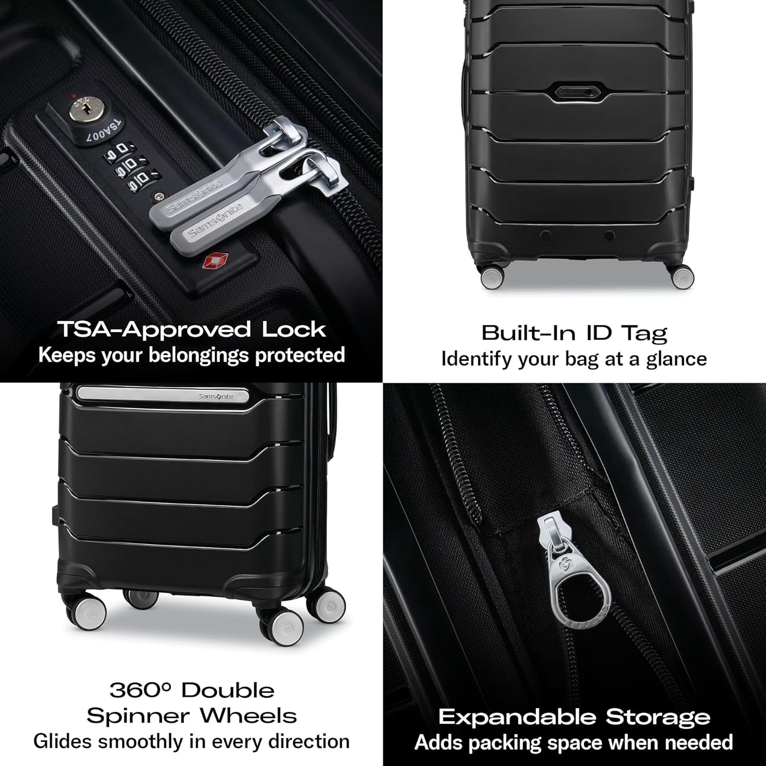 新秀麗 Samsonite Freeform 雙件組行李箱（21吋登機箱+28吋託運箱/海軍藍）
