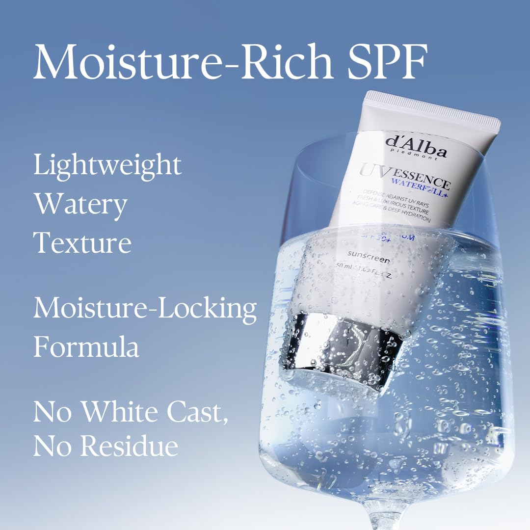 d'Alba】黛爾珀 白松露水感防曬乳 SPF50+ (50ml)