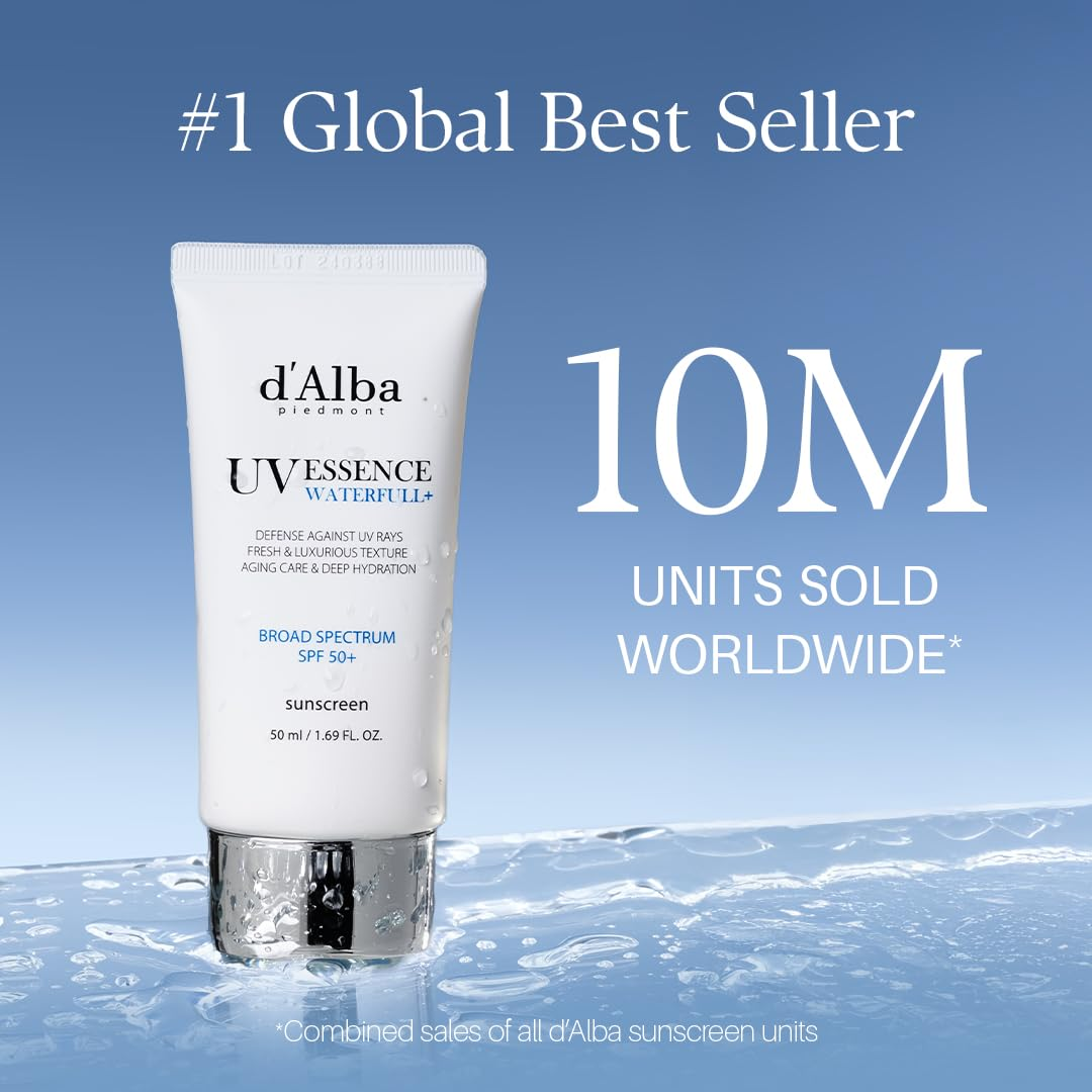 d'Alba】黛爾珀 白松露水感防曬乳 SPF50+ (50ml)