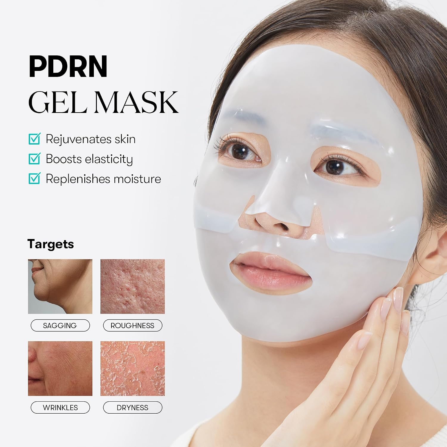 (Product Name): VT COSMETICS PDRN植物胎盤素水凝膠彈力面膜 (4入)