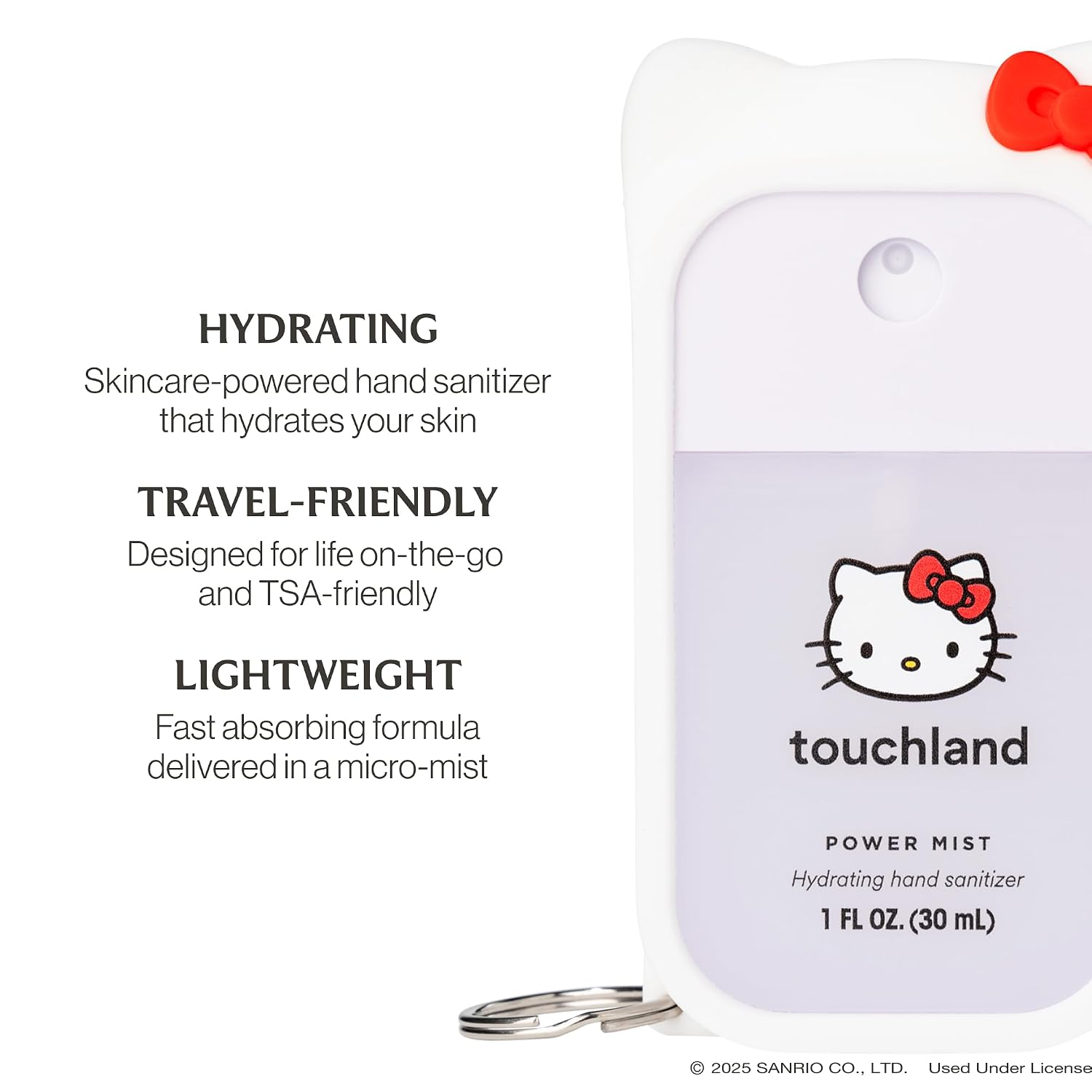 Touchland x Hello Kitty 聯名隨身清潔噴霧套组 (Berry Bliss 莓果香)
