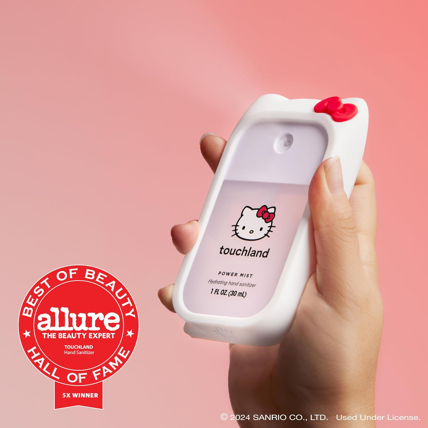 Touchland x Hello Kitty 聯名隨身清潔噴霧套组 (Berry Bliss 莓果香)