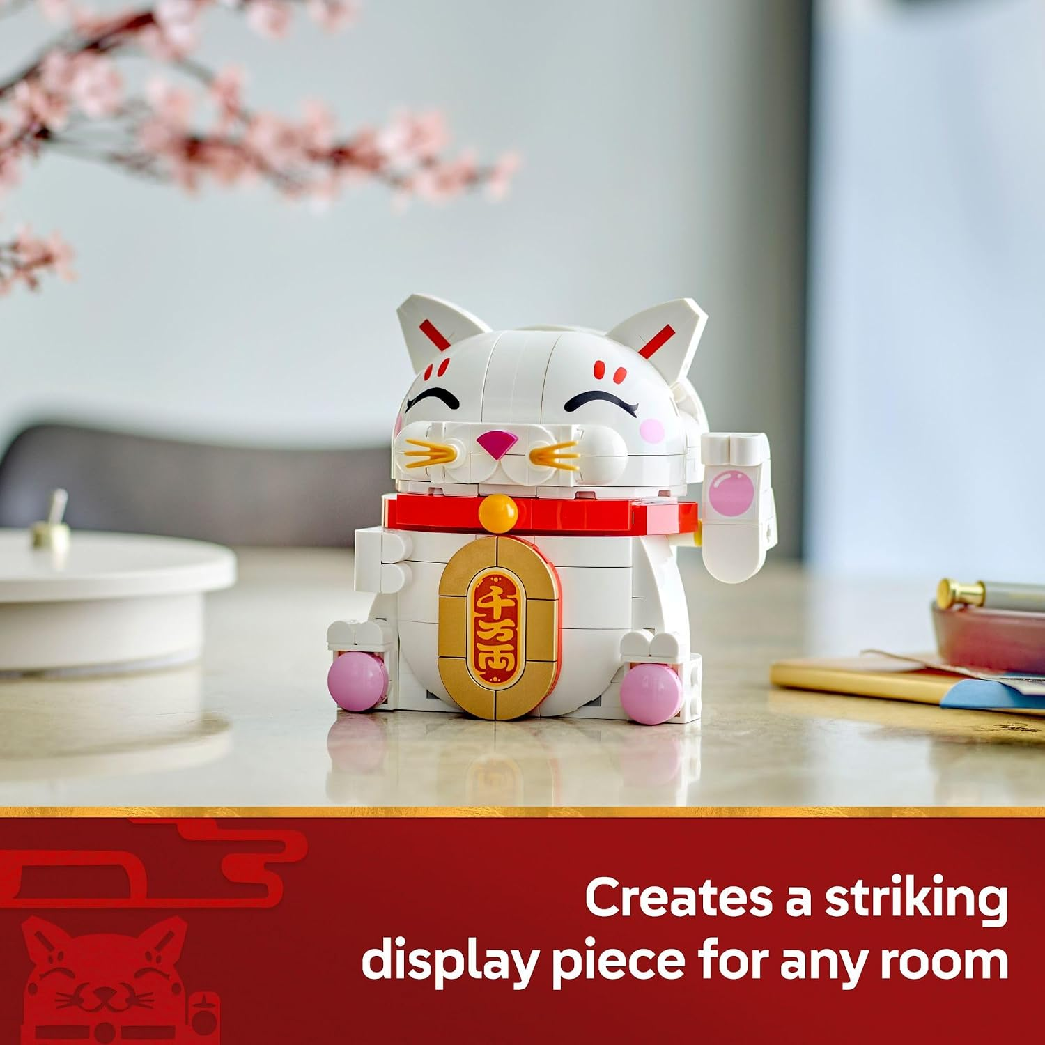 【LEGO 樂高】40813 招財貓 節慶系列 / 新春春節限定積木 (LEGO Lucky Cat)