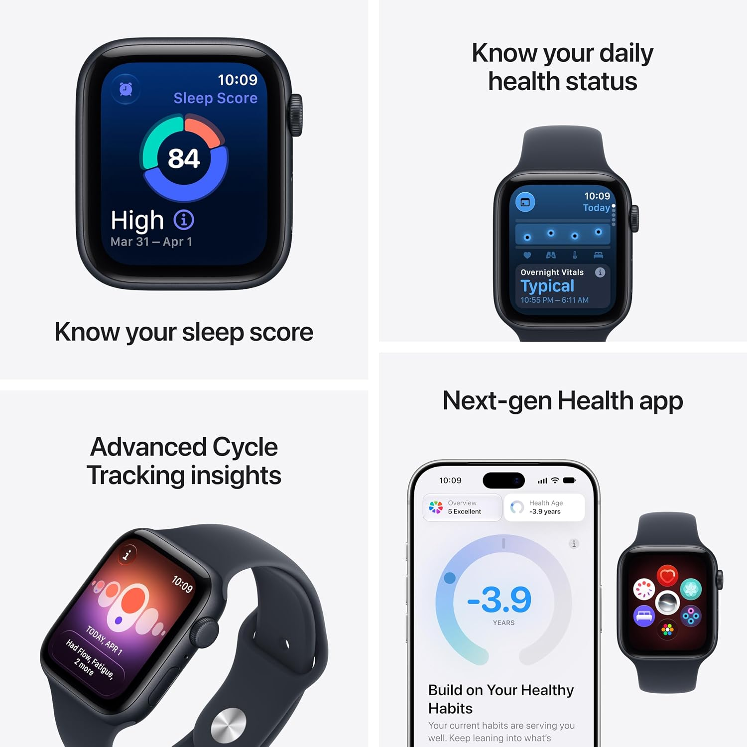【Apple】Apple Watch SE 3 GPS + Cellular 40mm 智慧手錶 (星光色鋁金屬錶殼/沙漠色運動錶帶/獨立通話/健身追蹤/多色可選)