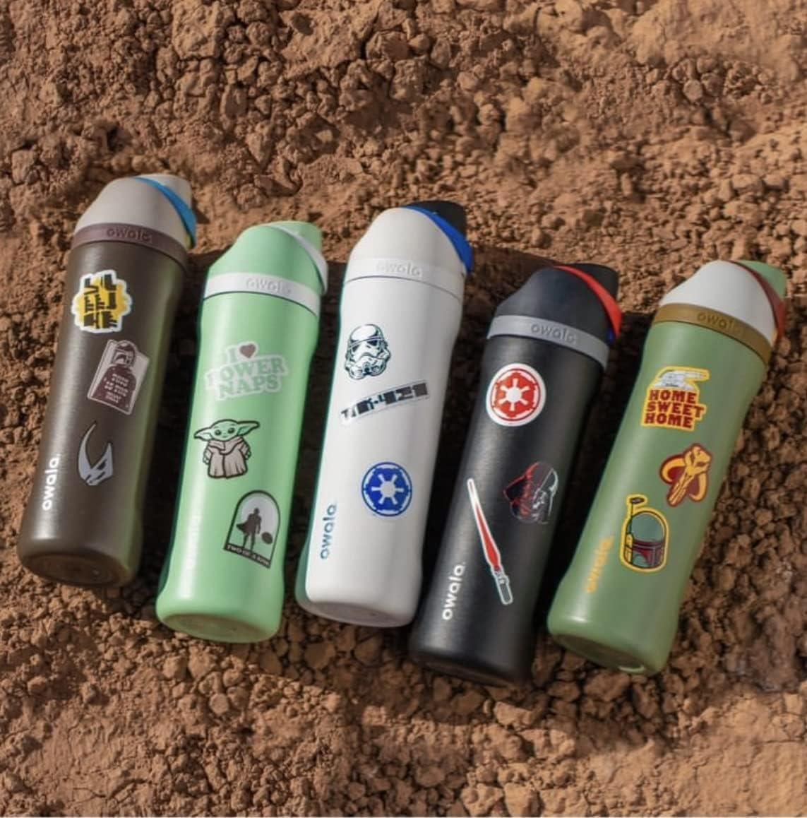 Owala Star Wars FreeSip 不鏽鋼保溫水瓶｜附吸管・BPA Free・24oz｜星際大戰限定款