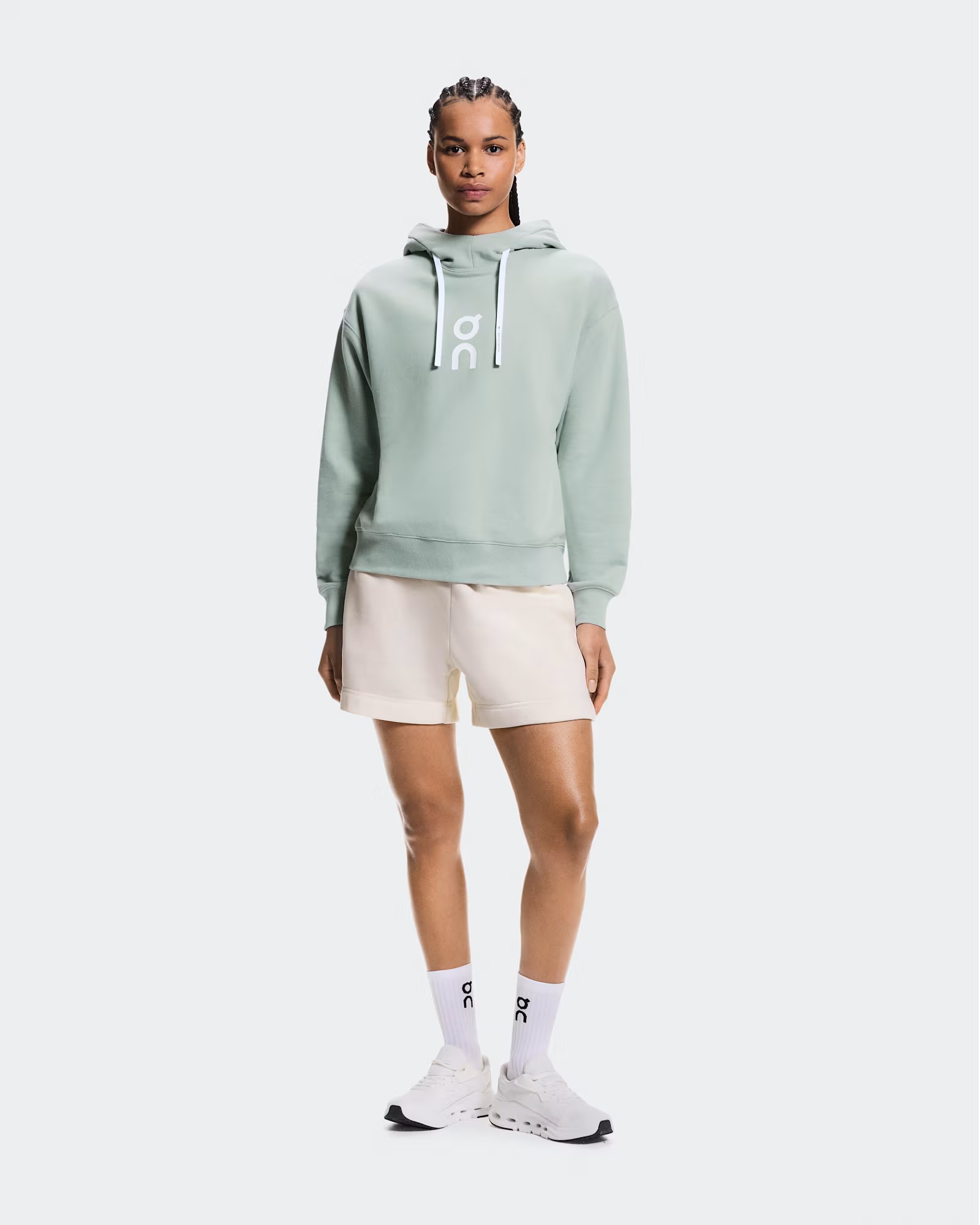 【On 昂跑】Club Hoodie 女款 經典重磅有機棉連帽衛衣/帽T (多色選)