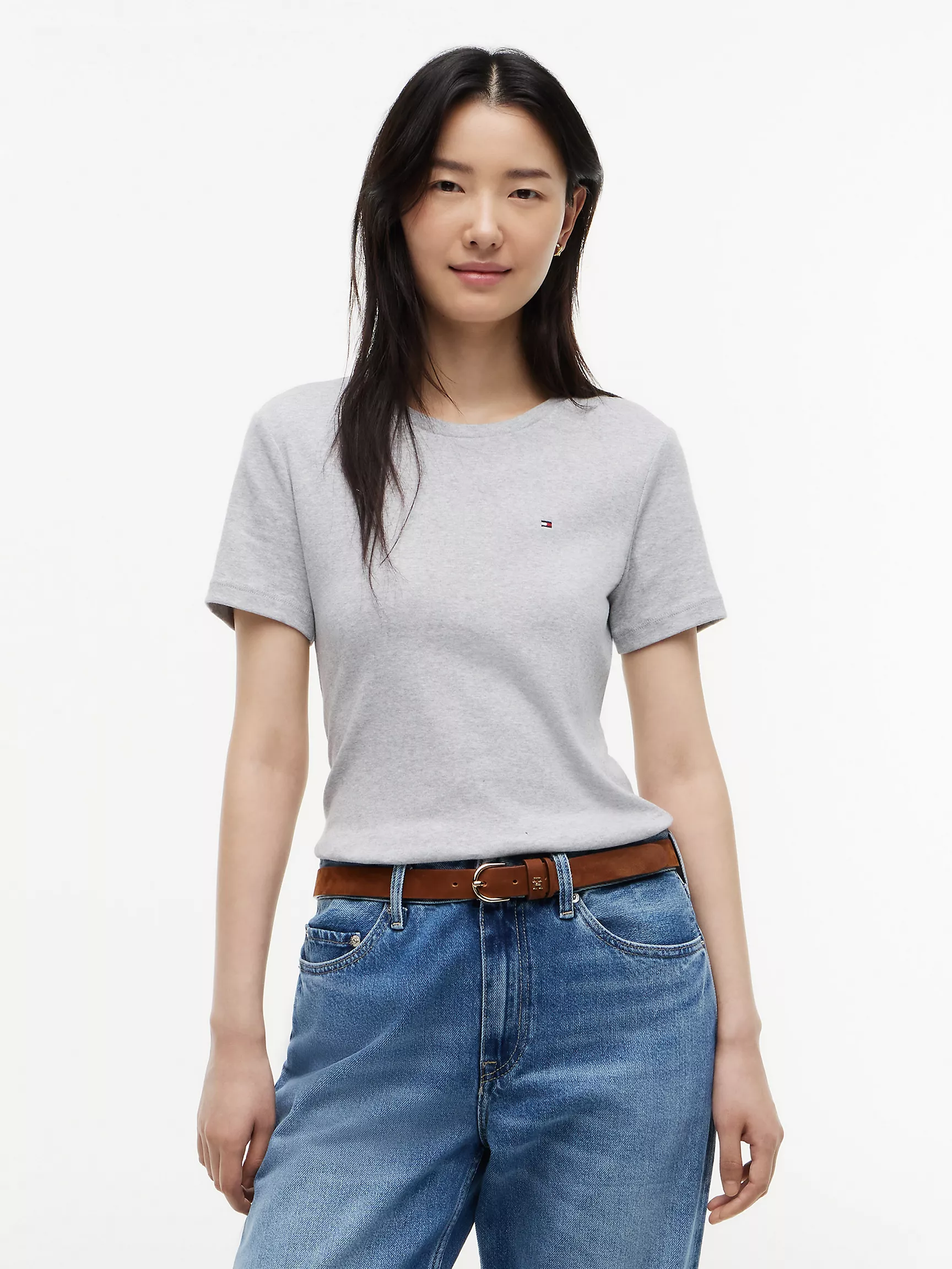 Tommy Hilfiger 經典 Favorite 圓領純棉短袖T恤