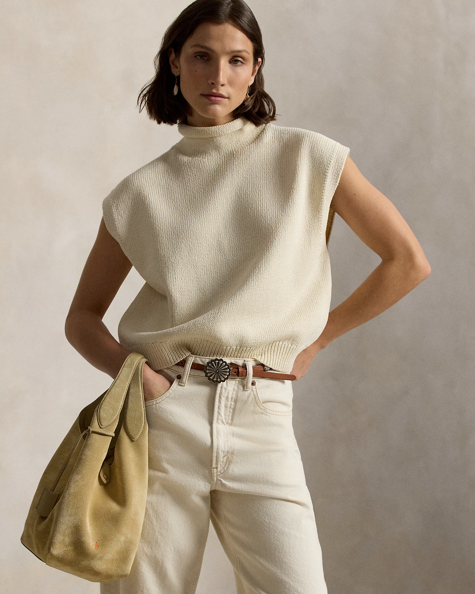 Polo Play Suede Tote 菜攬子