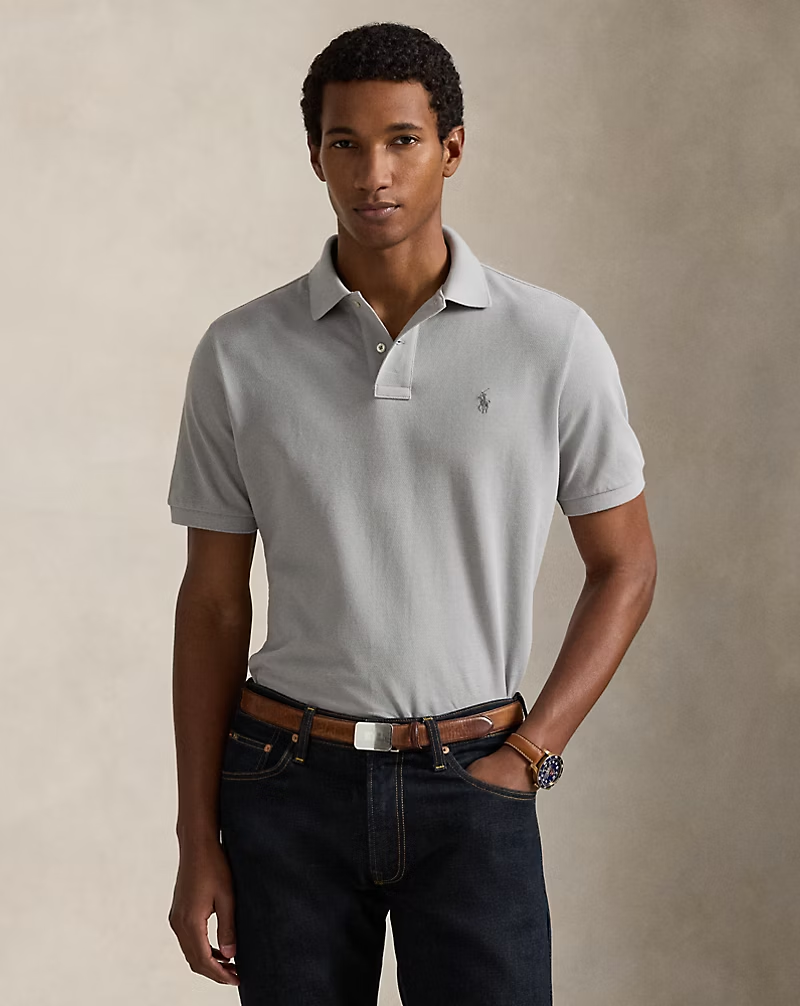 【Polo Ralph Lauren】男款 The Iconic Mesh 經典網眼短袖 Polo 衫 (多色可選)