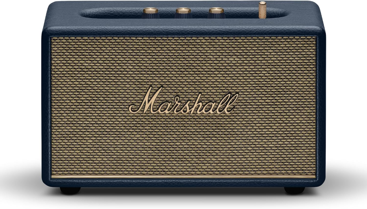 Marshall Acton III 藍牙家用喇叭 保溫厚實音效 (午夜藍 Midnight Blue)