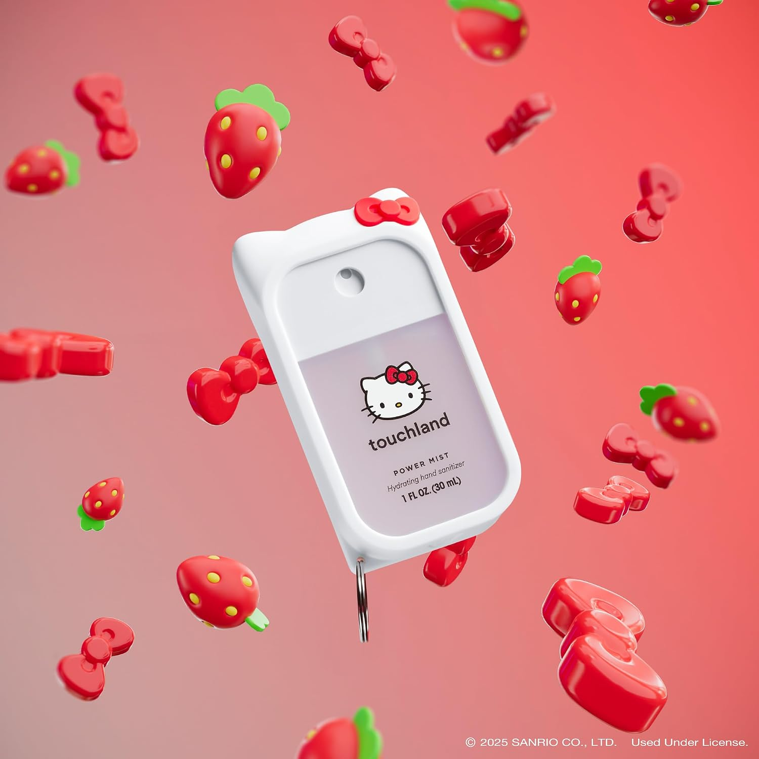Touchland x Hello Kitty 聯名隨身清潔噴霧套组 (Berry Bliss 莓果香)