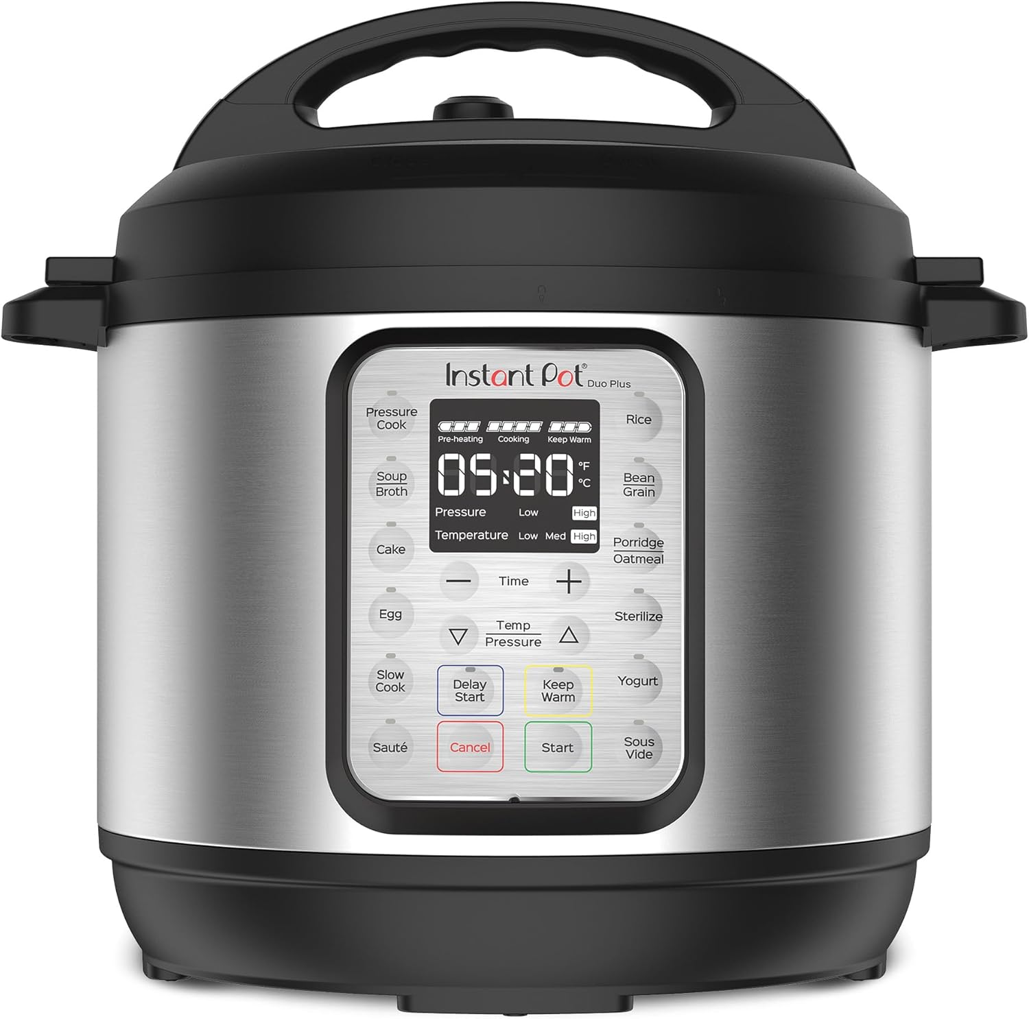 Instant Pot Duo Plus 9合1多功能電壓力鍋 (6誇脫/1000W) - 不鏽鋼