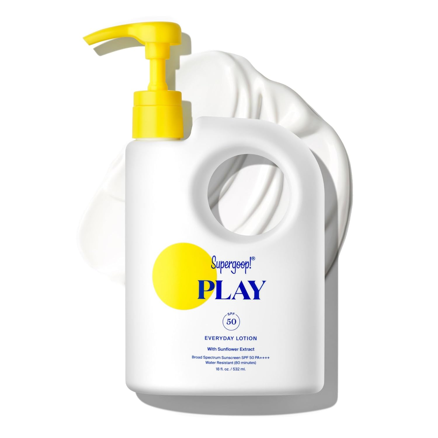 Supergoop! PLAY 日常防曬乳液 SPF 50 (18 fl oz / 532ml 大容量按壓瓶)