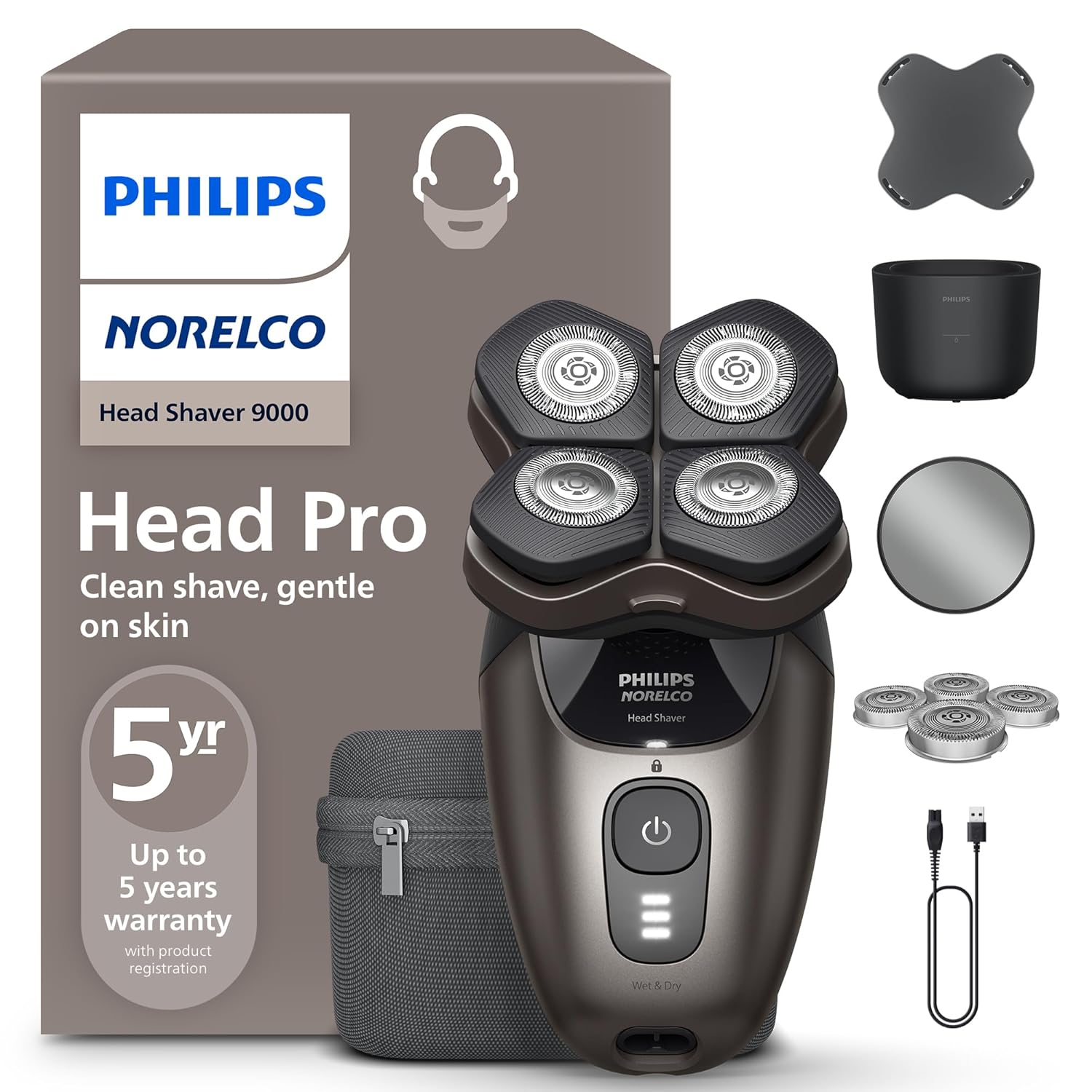 飛利浦 Philips Norelco Pro 9000 系列電動理髮/美體刀 (Model HS9980/40)