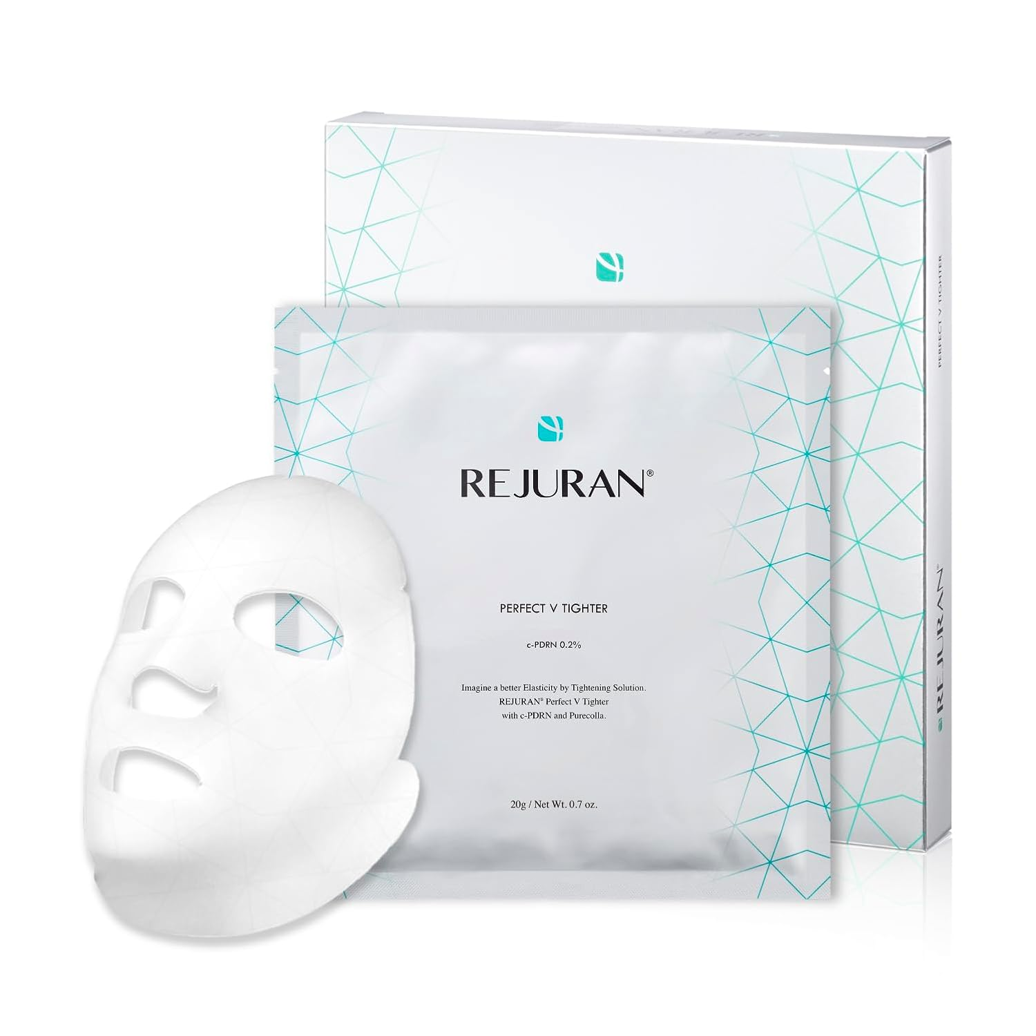 REJURAN 雙效V臉緊緻拉提面膜 (4入) | 補水抗老