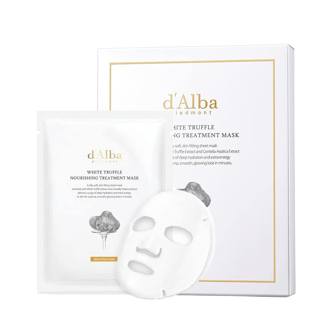 d'alba 白松露純素密集滋養保濕面膜 (5片裝)
